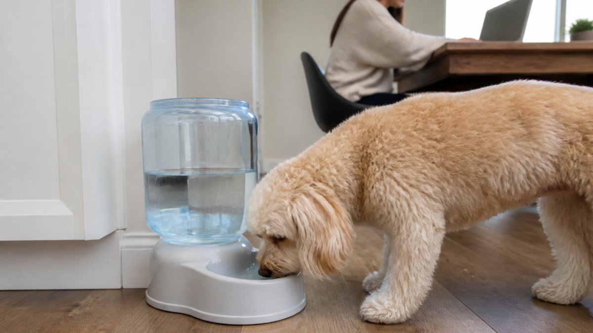 Gravity Fed Water Bowl Benefits for Busy Pet Parents