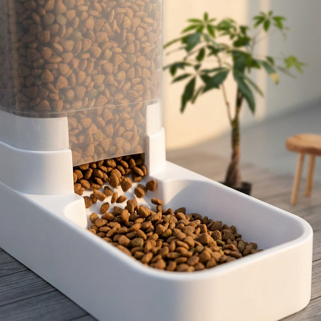 Automatic Pet Feeder with Water Dispenser