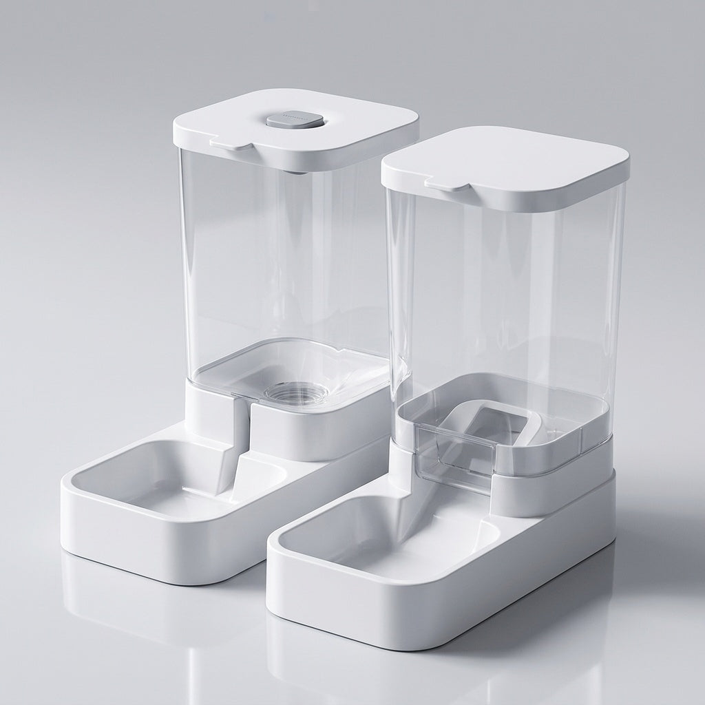 Automatic Pet Feeder with Water Dispenser