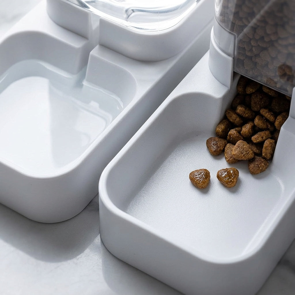 Automatic Pet Feeder with Water Dispenser